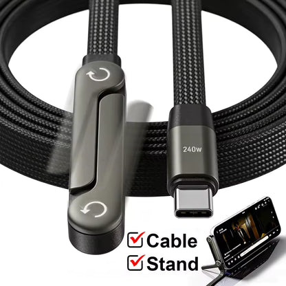 NUEVO CableStand Pro 240W Tipo C Ambos Lados™